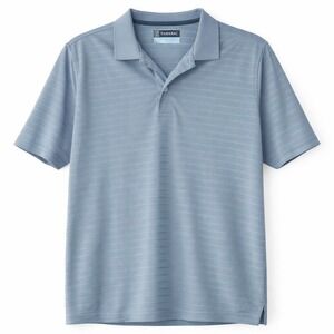 PGA Tour Golf Men's  Large Blue Short Sleeve Golf Shirt